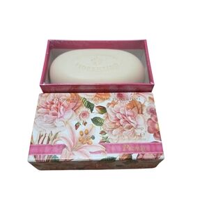 Saponificio Florentino Peony Scented Soap New 10.5oz Large Bar Made In Italy